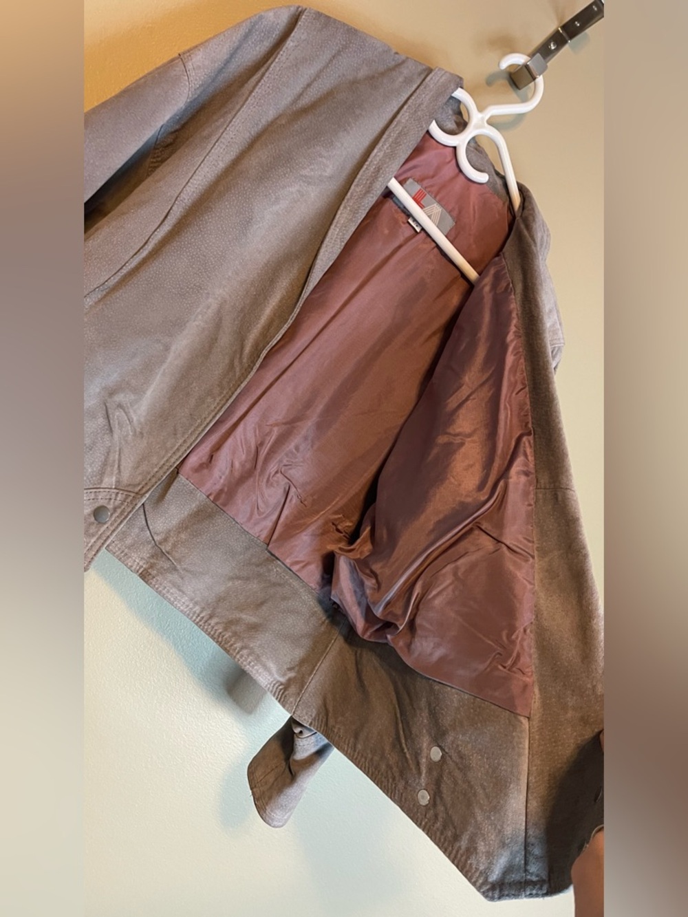 Vintage 1980’s Leather Attic Suede Leather Jacket - Picture 8 of 12